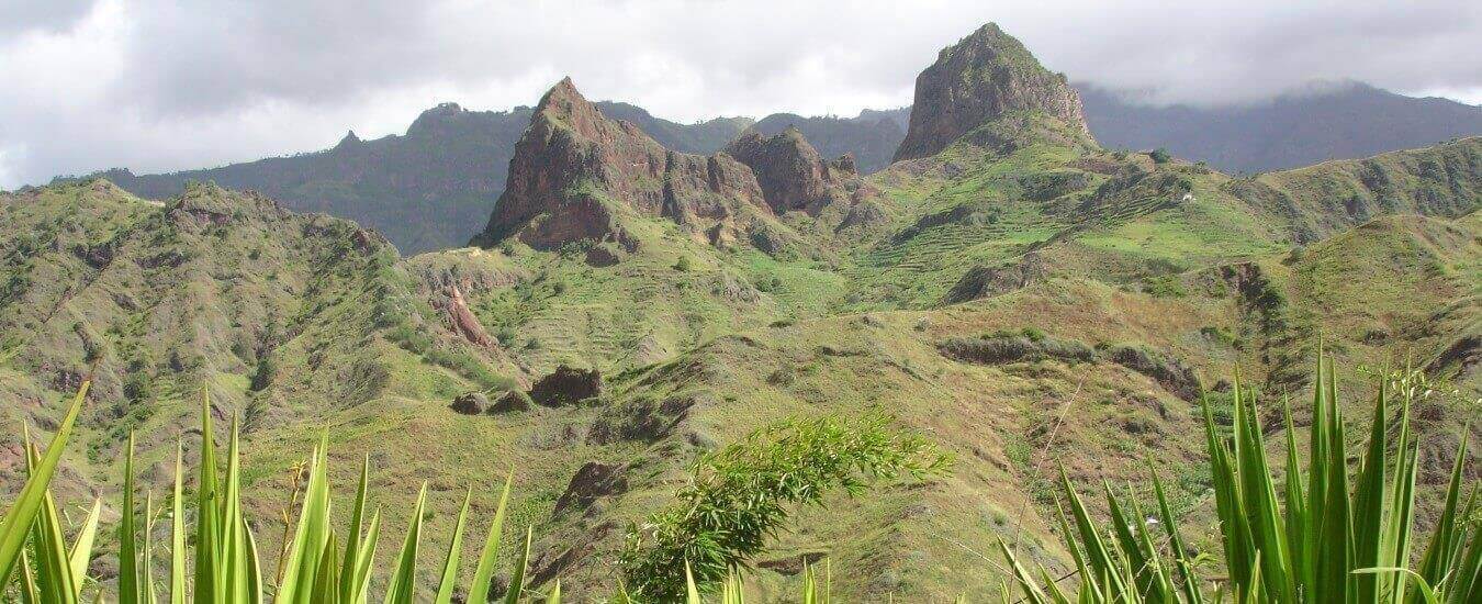 The Hills on Santo Antao Island