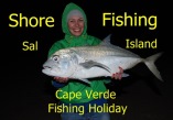 Fishing from the shore
